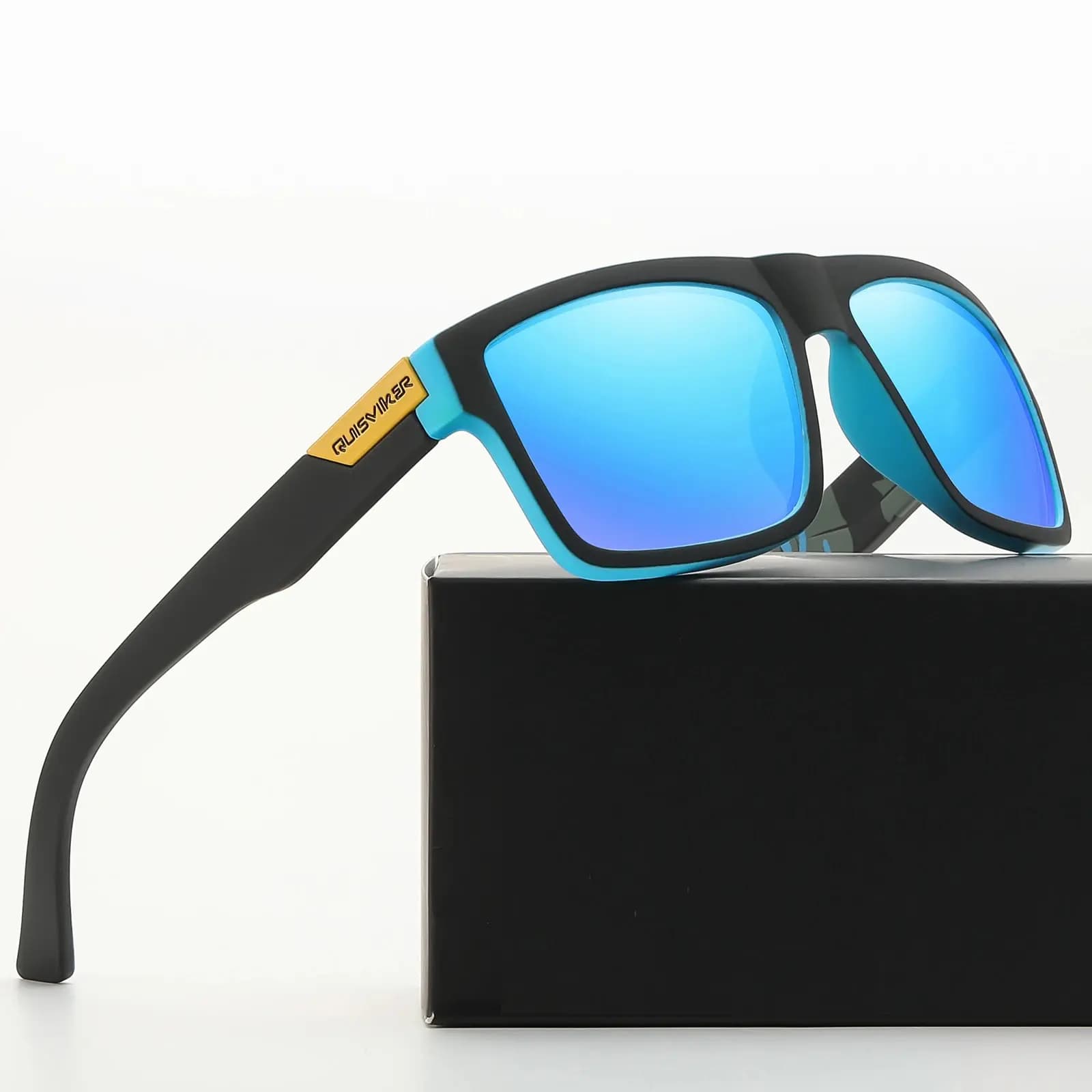 Lunettes de soleil polarisées classiques unisex pour pêche et sport - Protection UV400 complète