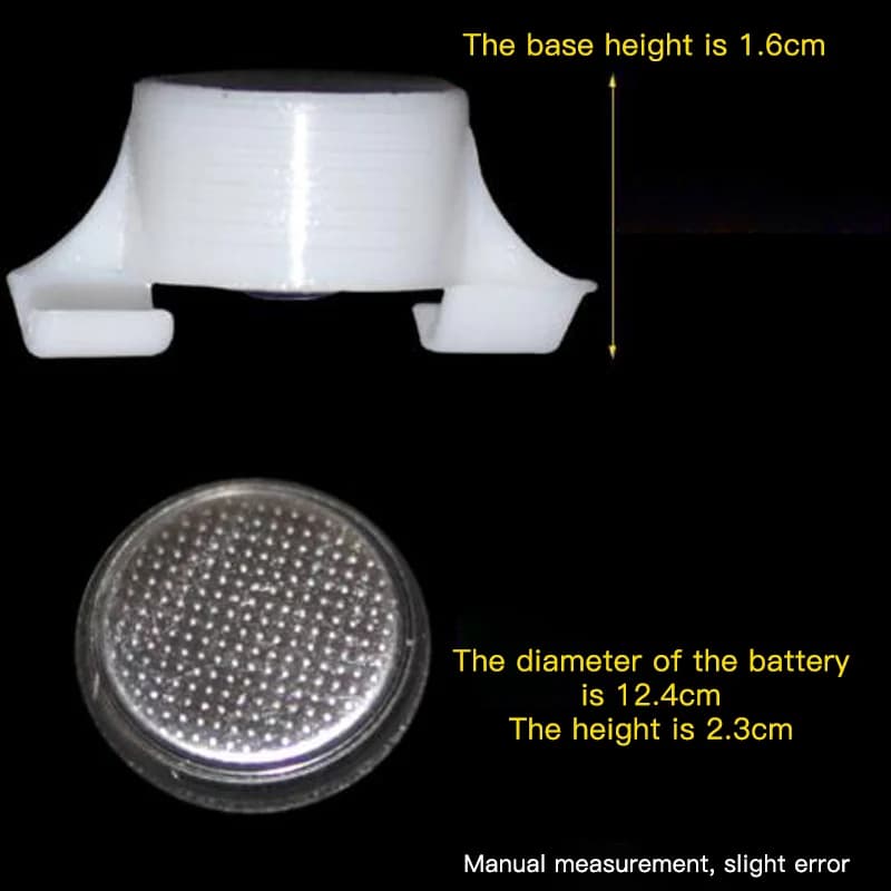 Alarme de touche lumineuse pour pêche nocturne - Clip pour embout canne avec LED et alerte lumineuse