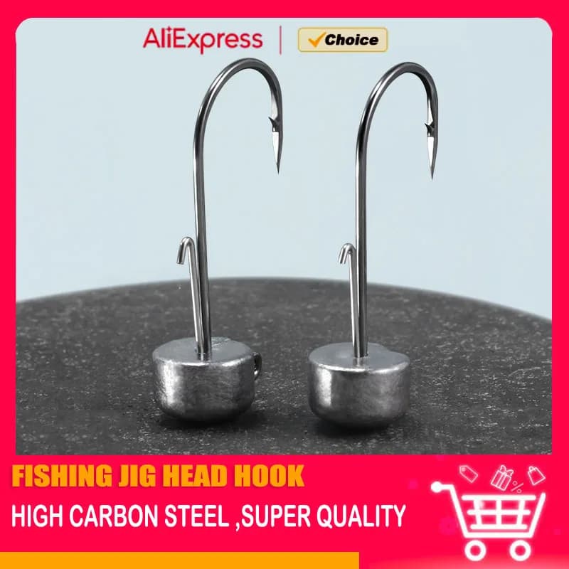 Têtes plombées Ned rig 1.5g à 6g pour leurres souples - Accessoires de pêche truite et carnassiers