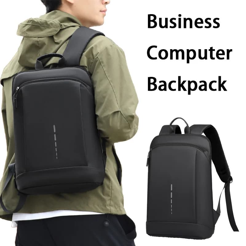 Sac à dos homme étanche ultra-léger 15,6 pouces pour ordinateur portable - Sac à dos stylé et fonctionnel