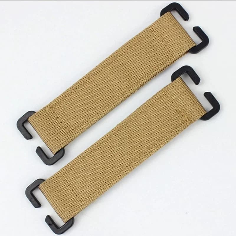 Panneaux Velcro pour gilet pêche - Support badges identification, rangement patches système MOLLE