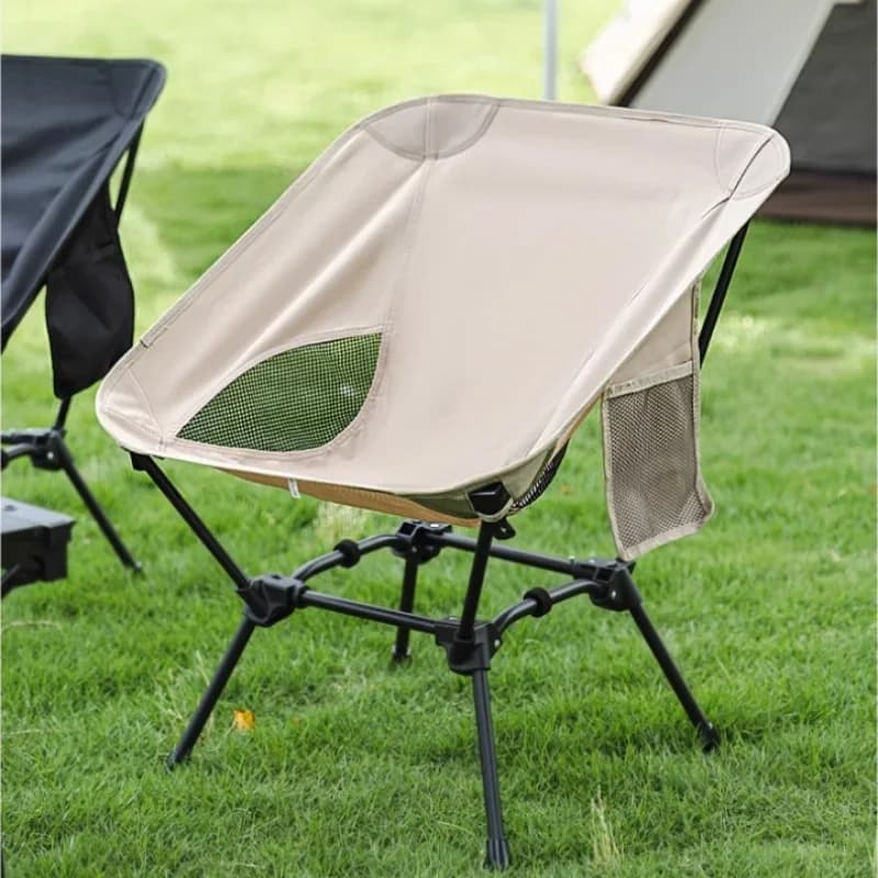 Chaise pliante double usage hauteur réglable - Siège portable léger pêche plage camping randonnée