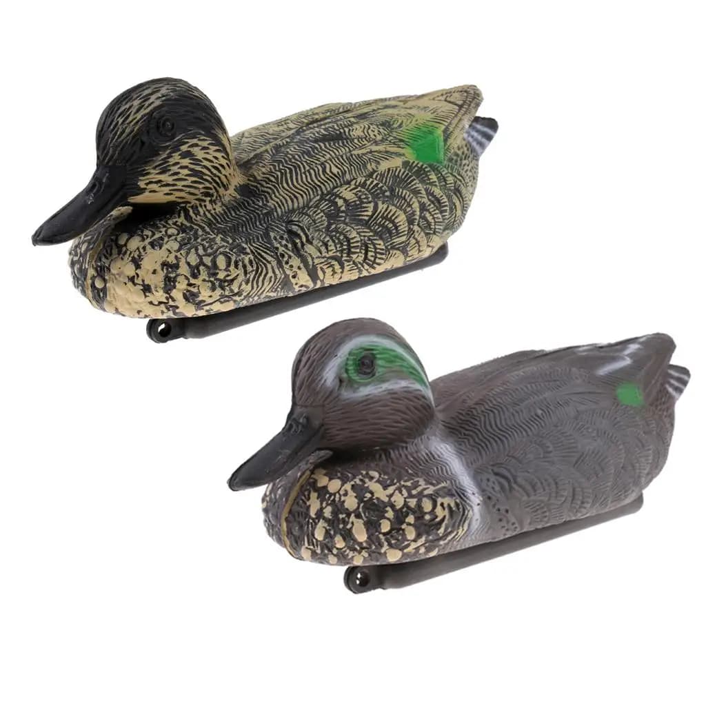 Leurre canard portable durable - Appât flottant pour chasse et pêche, mâle ou femelle au choix