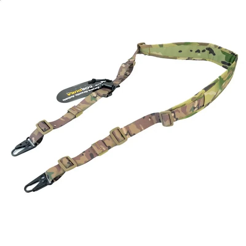 Bretelle tactique réglable EMR pour extérieur - Sangle multifonction pour équipement de pêche