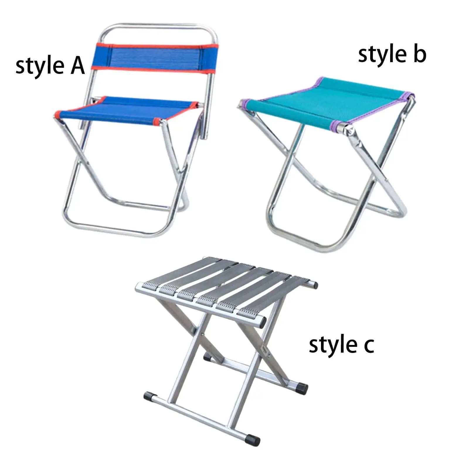 Repose-pieds pliant compact pour chaise camping pêche jardin et balcon confort supplémentaire