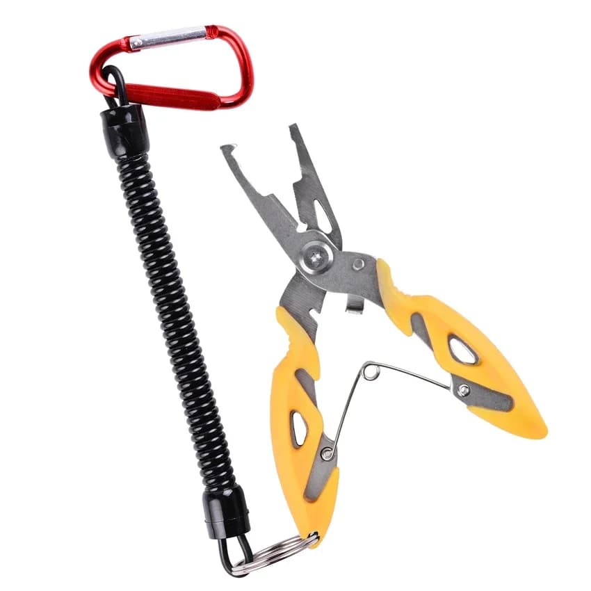 Kit pêche polyvalent 2021 : pince, ciseaux, épuisette et outils pour montage de mouches