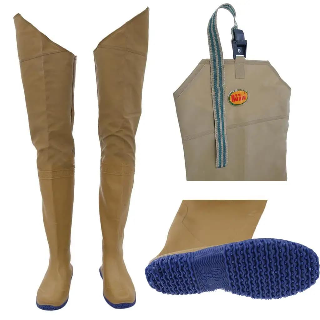 Pantalon de pêche waders imperméable et résistant, tailles 41 à 44 pour cuissardes