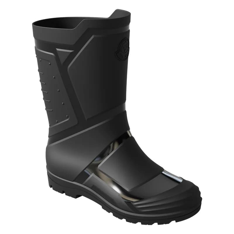 Bottes de pluie mi-mollet homme mode imperméables antidérapantes PVC épais pour pêche et loisirs extérieurs