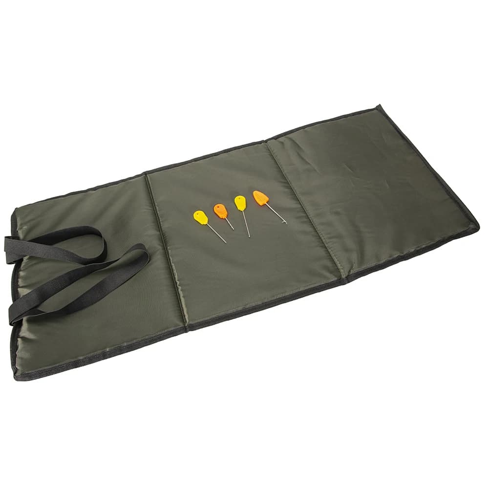Tapis de décrochage pêche 3 couches pliable multifonction pour carpe - Protection poisson confortable