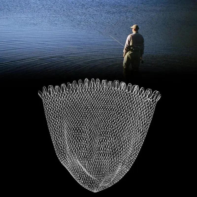 Filet de pêche double ligne tressé 40-80cm pour truite et perche - Maille résistante pour prise en douceur