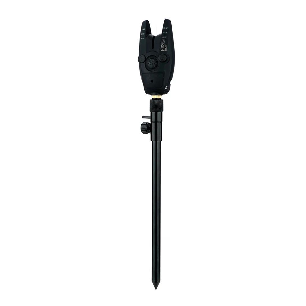 Set 2 supports de berge aluminium HIRISI 4 tailles ajustables - Pour alarmes et barres