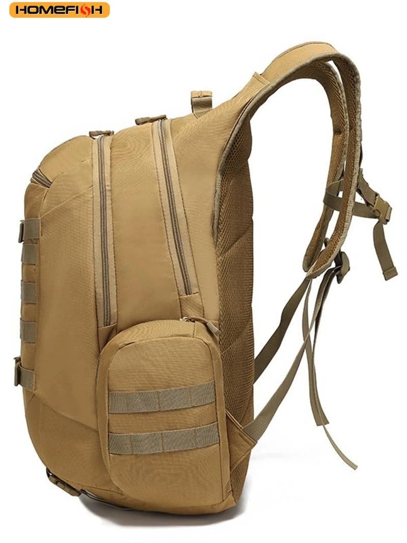 Sac à dos pêche chasse 45L étanche HOMEFISH - Sac tactique randonnée camping trekking