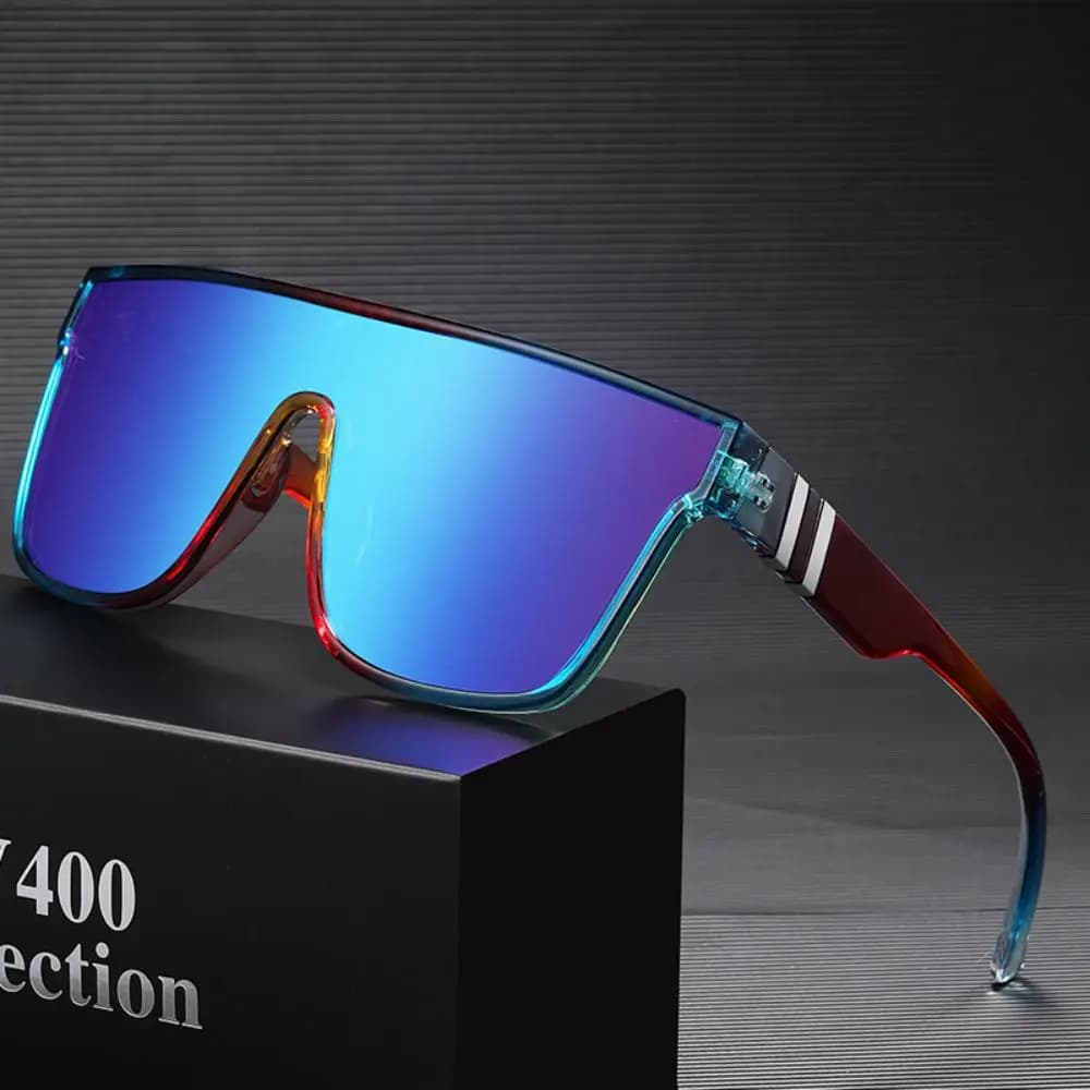 Lunettes de soleil pêche homme femme 2024 neuves carrées sport extérieur conduite