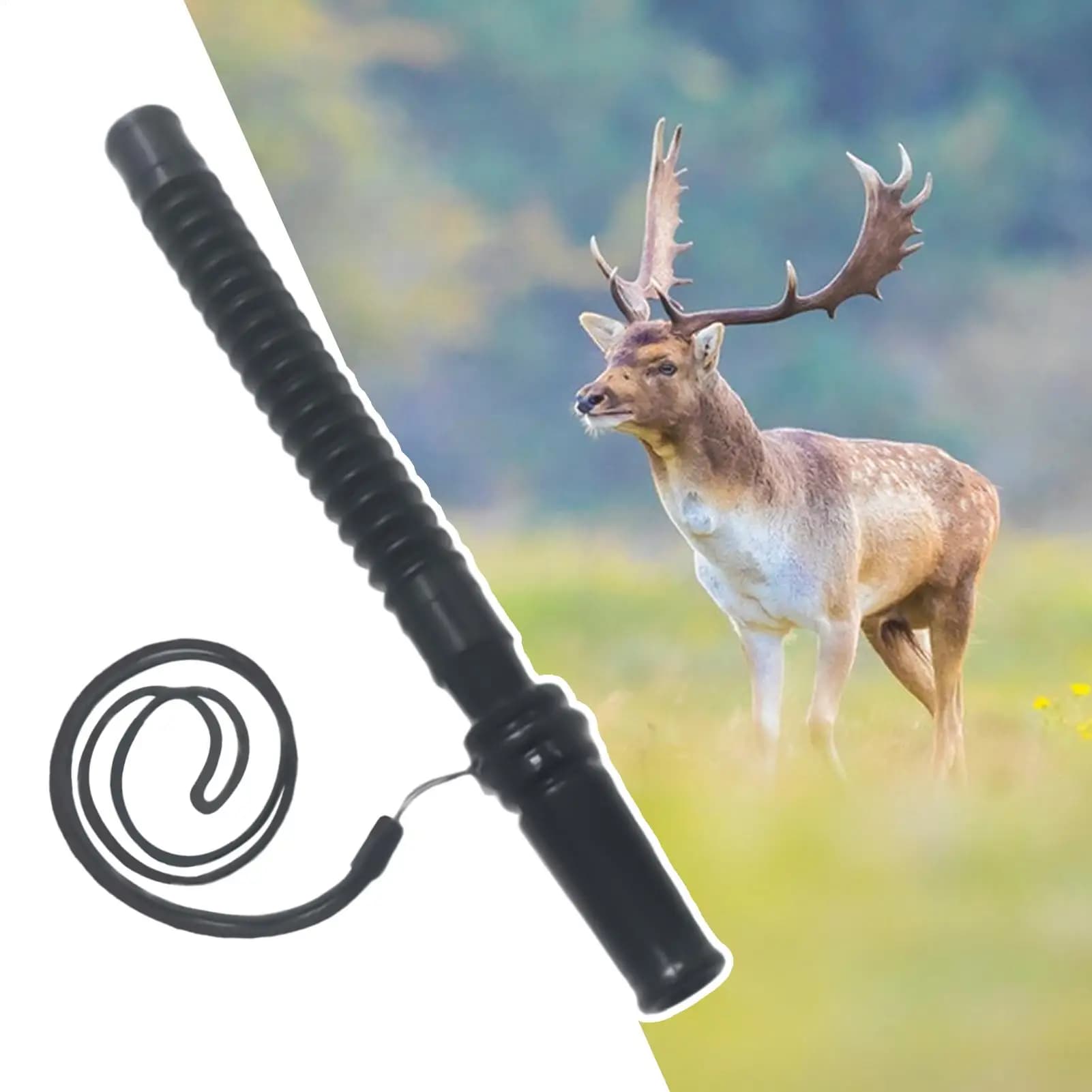 Appel chasse biche faon extérieur avec lanyard vocalisations réalistes leurres chasseur traque champ
