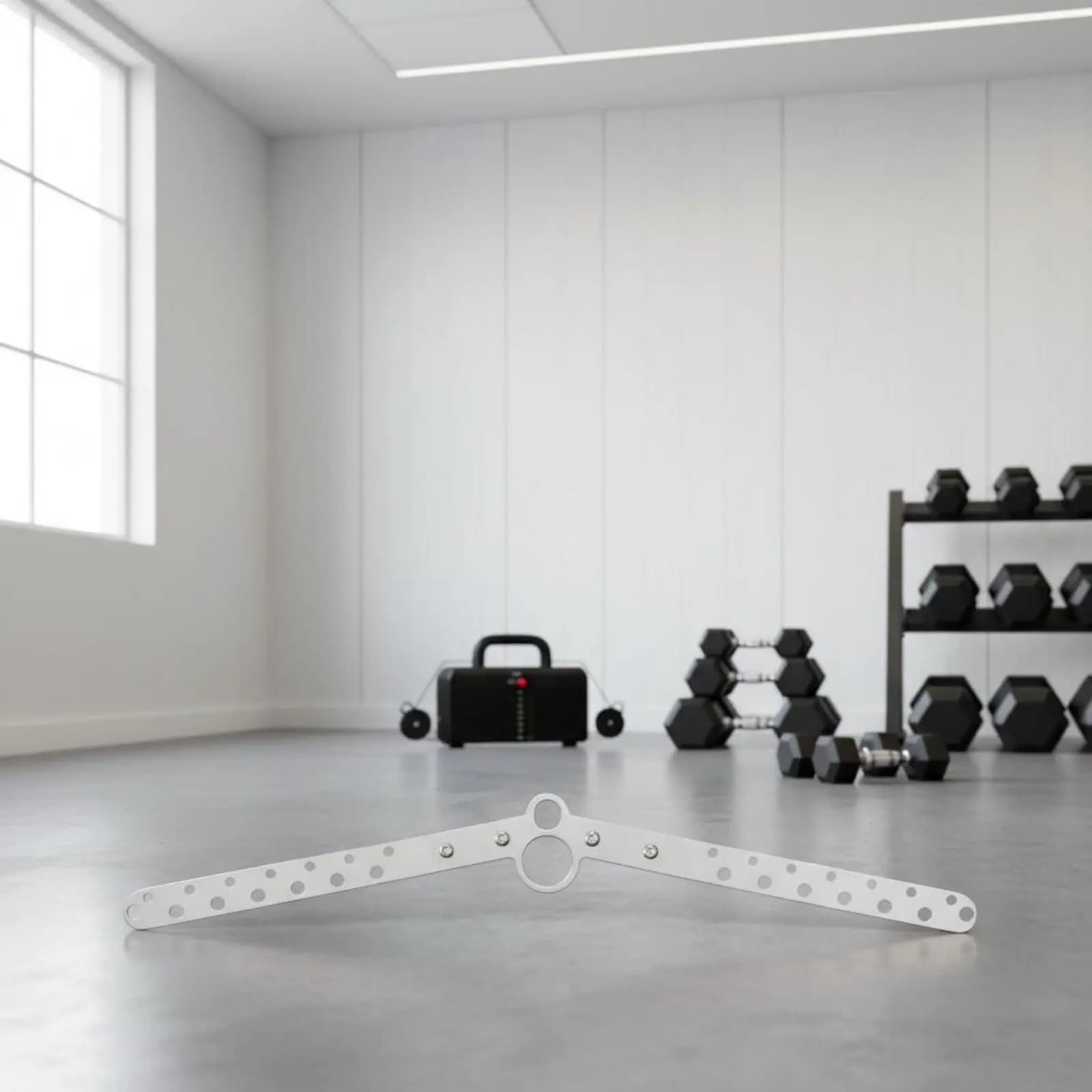 Barre de tirage dorsal réglable renforcée pour bodybuilders - Barre dorsale ajustable pour musculation