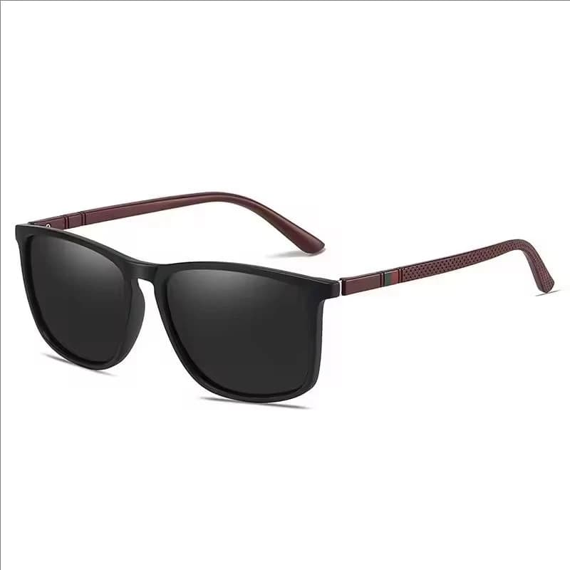 Lunettes de soleil conduite pêche anti-UV fashion carrées unisexes nouvelle collection 2024