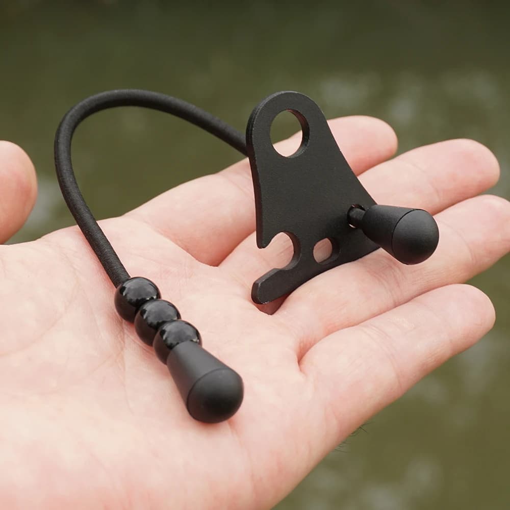 Verrou de canne à carpe Hirisi Bungee AC500 - Sécurité anti-embarquement pour pêche de la carpe