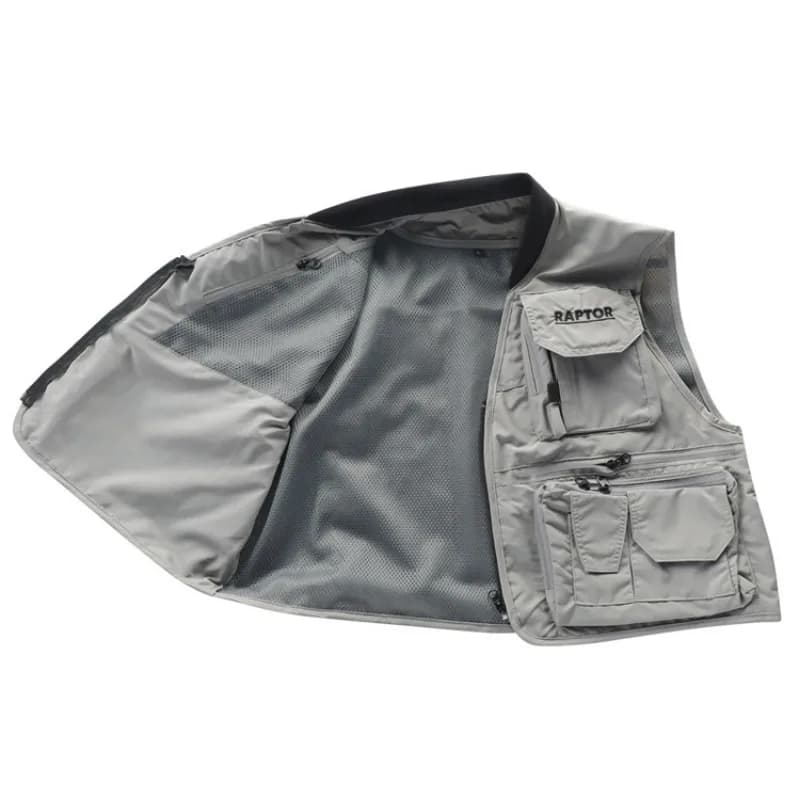 Gilet de pêche respirant multi-poches printemps été automne veste photographique outdoor fonctionnelle