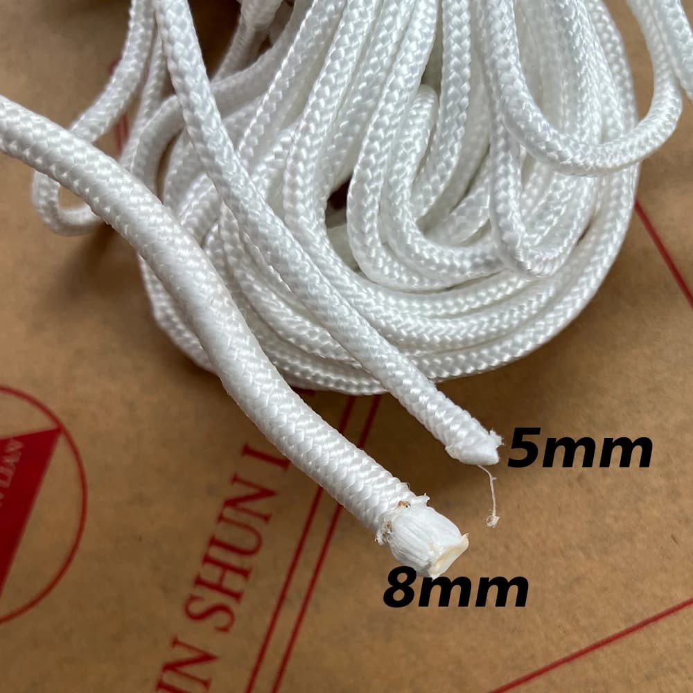 Corde d'amarrage nylon tressé 5-8mm 20m pour bateau et kayak - Ligne de pêche robuste