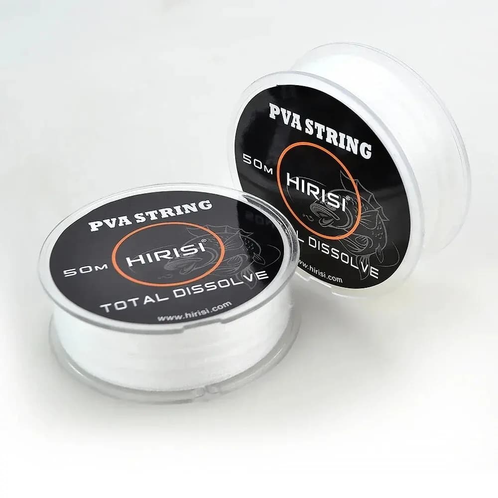 Bobine de fil PVA 100m Hirisi - Fil soluble pour esches et bouillettes pour pêche de la carpe