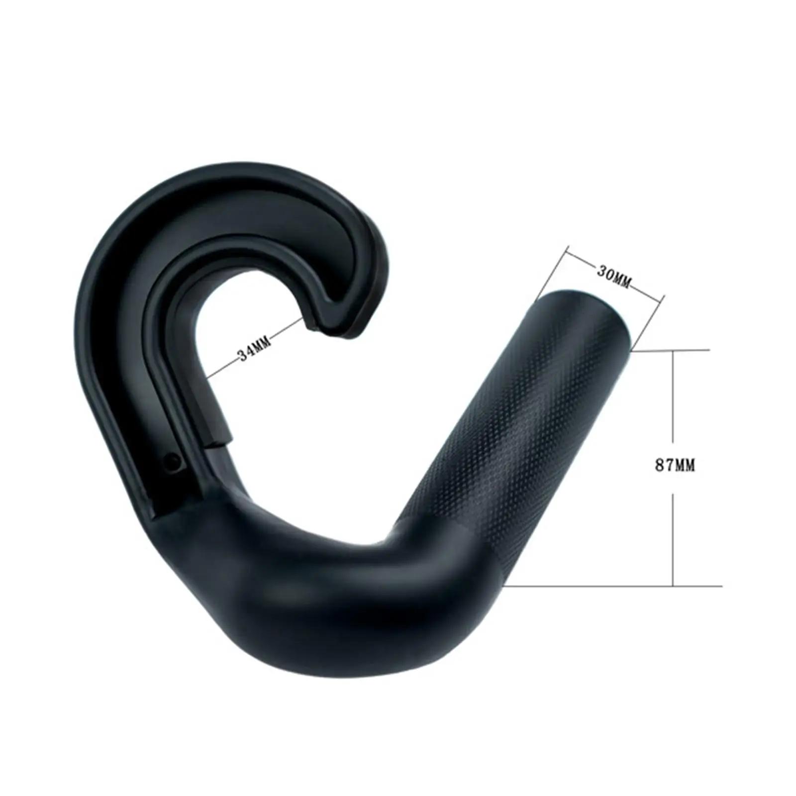 Poignées câble machine 2 pièces - Attachement non glissant pour barres et élastiques - Accessoire musculation pêche