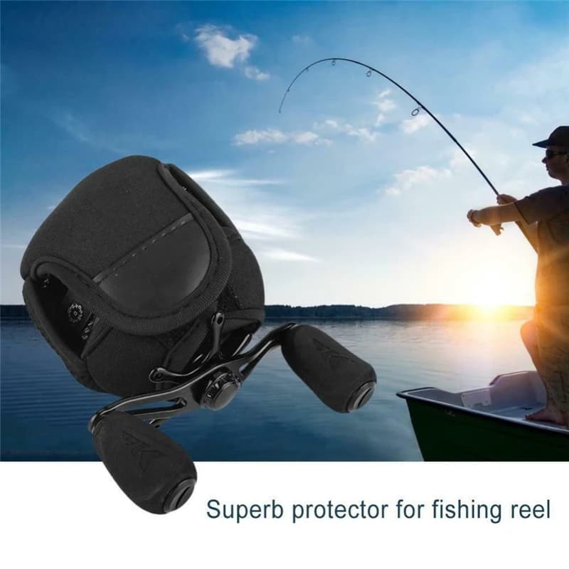 Housse de protection néoprène pour moulinet baitcasting - Étui de rangement portable pêche