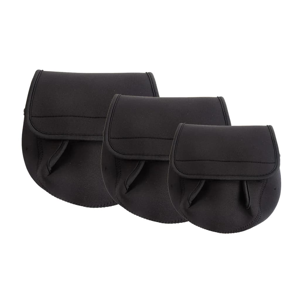 Housse néoprène S/M/L pour moulinet spinning étanche et protection anti-chocs