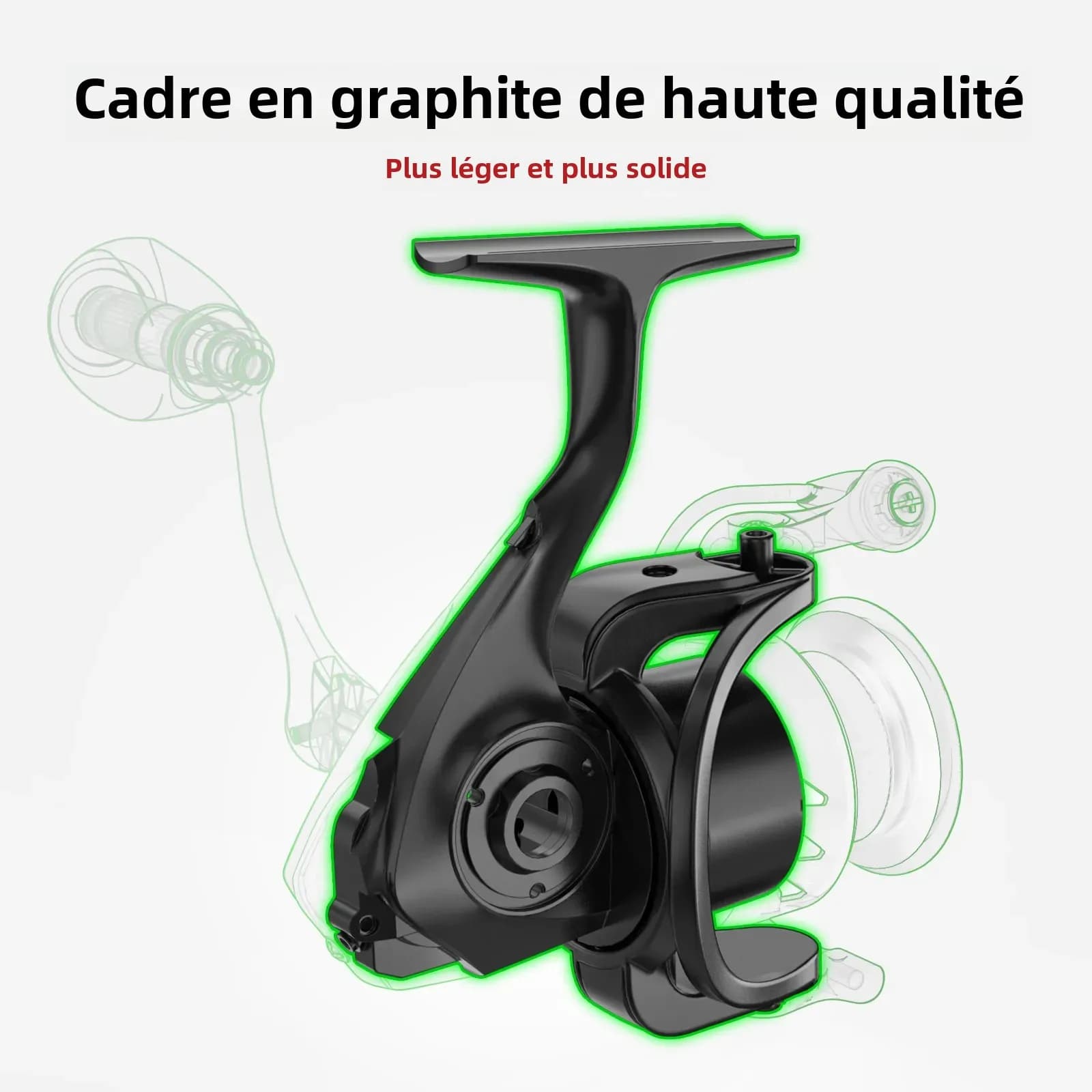 Moulinet spinning Viper X Piscifun 4-15kg drag ultra-léger 10+1 roulements pour pêche mer et gros carnassiers