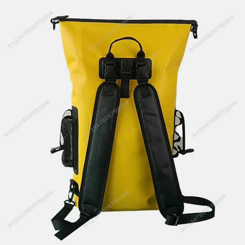 Grand sac à dos étanche kayak PVC pour plongée, rafting et trekking rivière - Sac sec plage camping