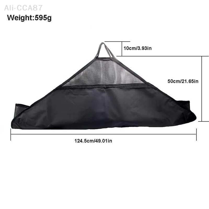 Filet de pesée pliable pour poisson avec protection numérique - Matelas d'atterrissage et de pesée étanche
