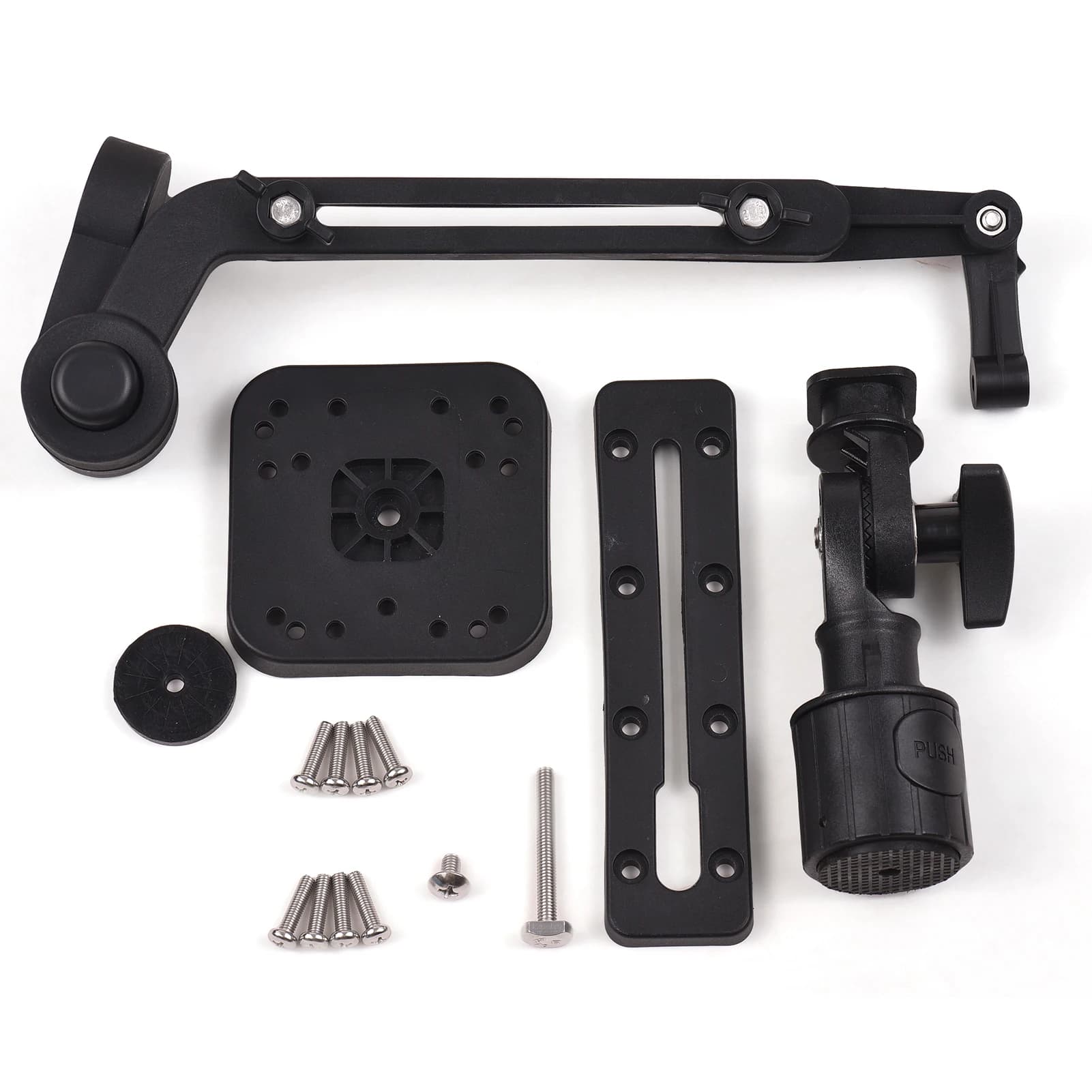 Support de transducteur pour sondeur de pêche kayak - Bras de montage universel pour bateau