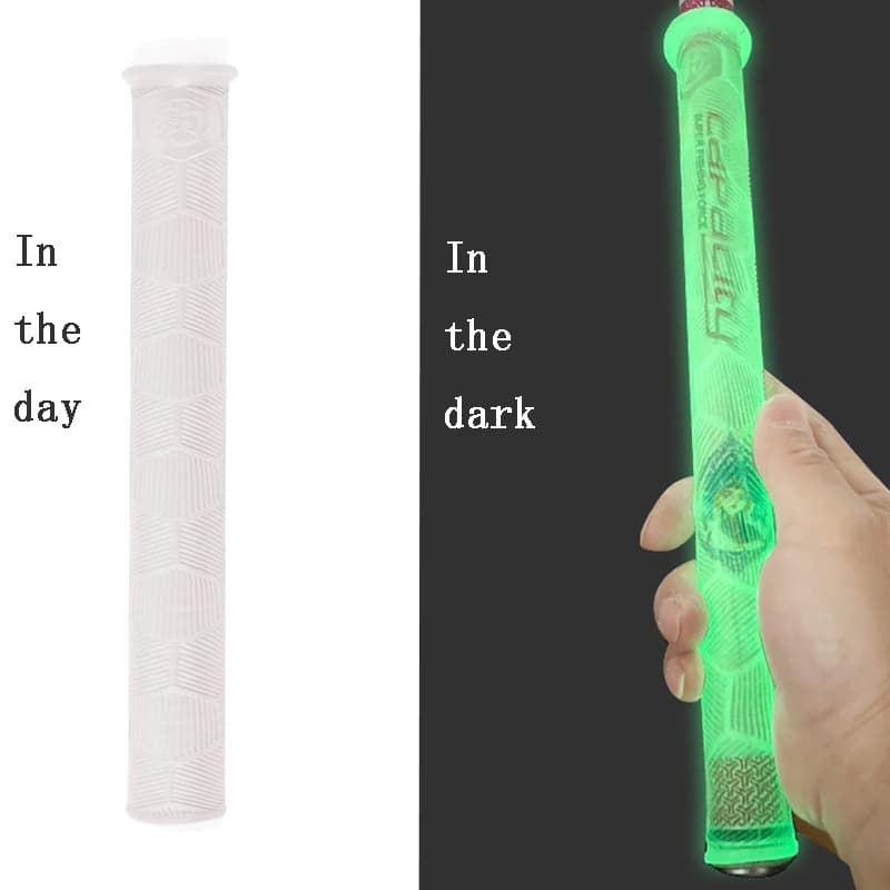 Manchon lumineux pour canne à pêche - Poignée silicone antidérapante pour pêche nocturne et activités outdoor