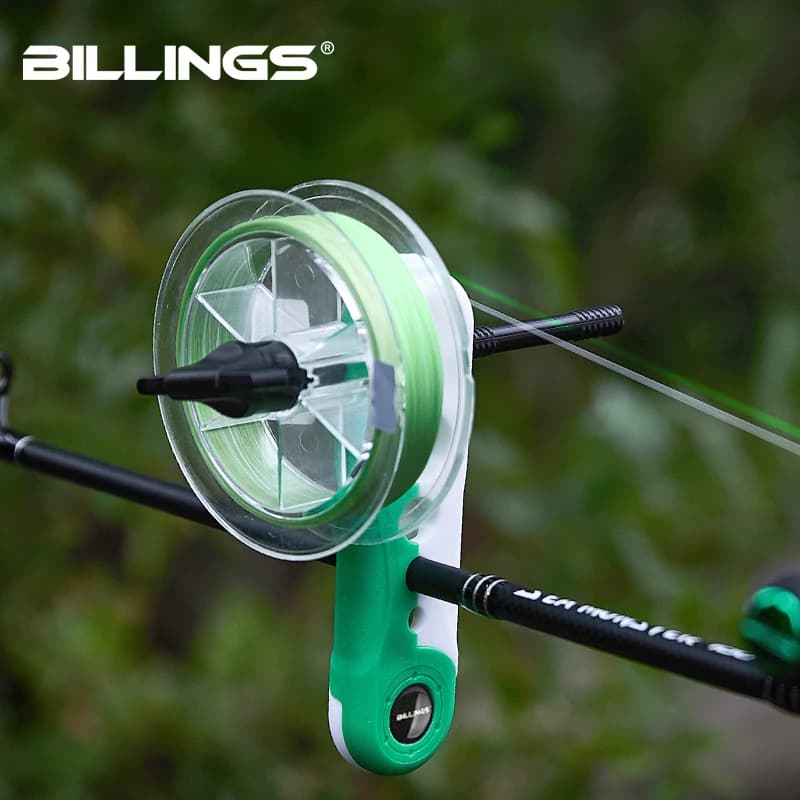 Bobineur de ligne de pêche portable réglable pour moulinets spinning et baitcasting