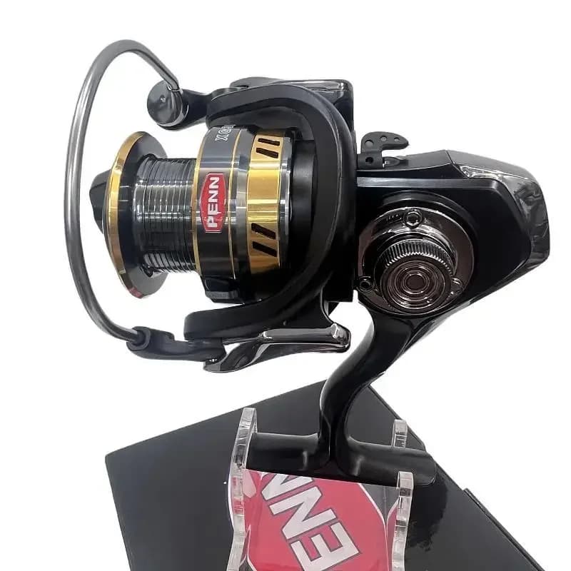 Moulinet de pêche PENN 13+1 roulements - Rapport 4.7:1/5.5:1 - Ligne PE offerte pour pêche en mer et surfcasting