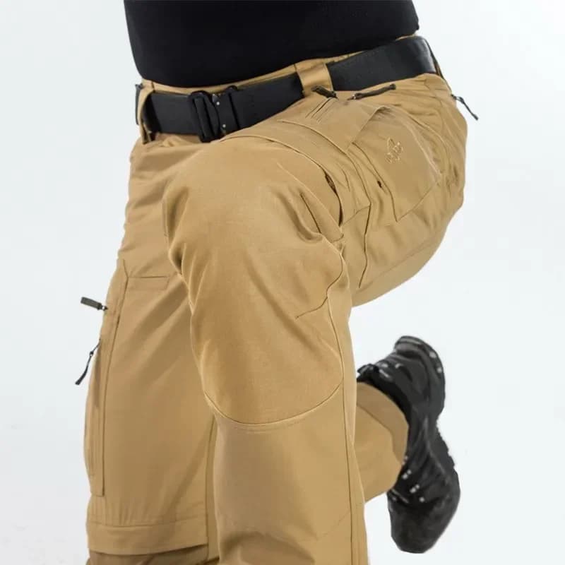 Pantalon cargo tactique résistant printemps automne - Multi-poches pour pêche chasse randonnée