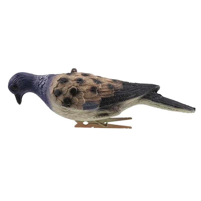 Leurre colombe 1B protection potager - Appât bionique chasse pigeons durable pour jardin et extérieur