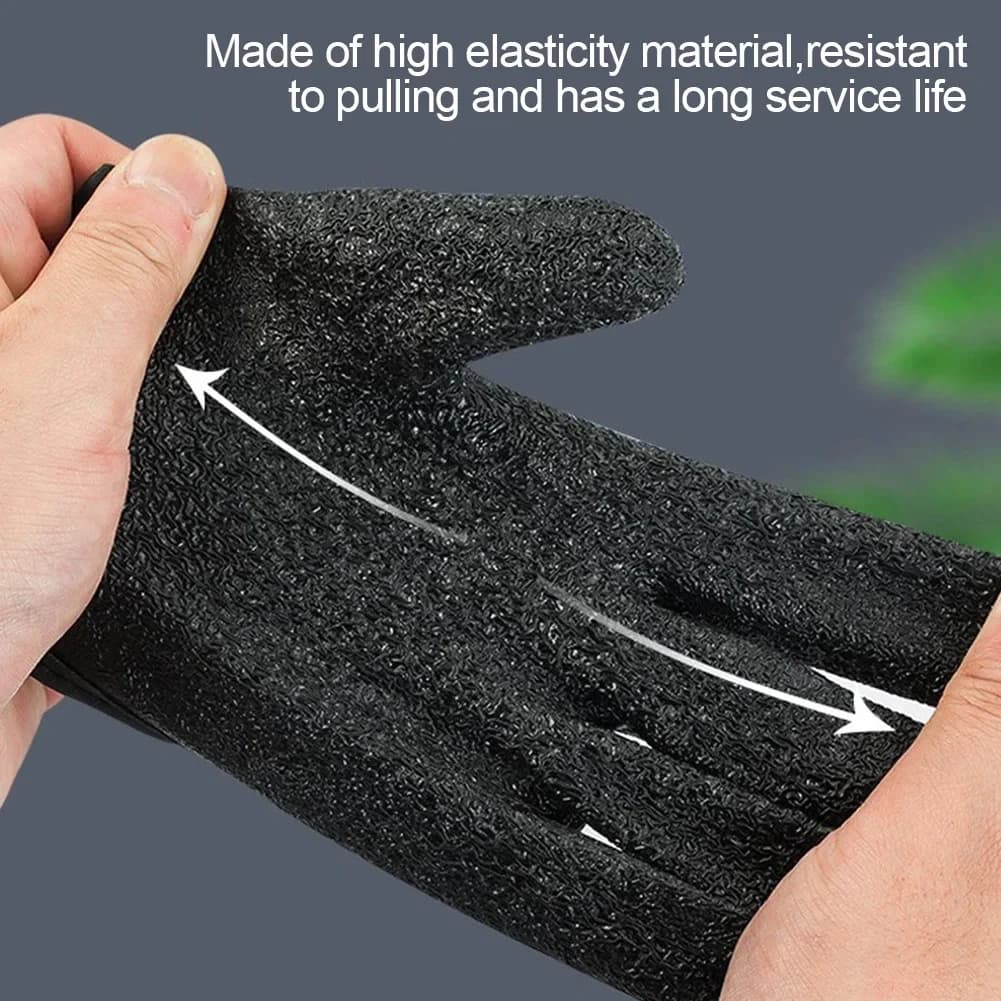 Gants de pêche antidérapants et durables, imperméables et résistants aux coupures pour la pêche et le travail