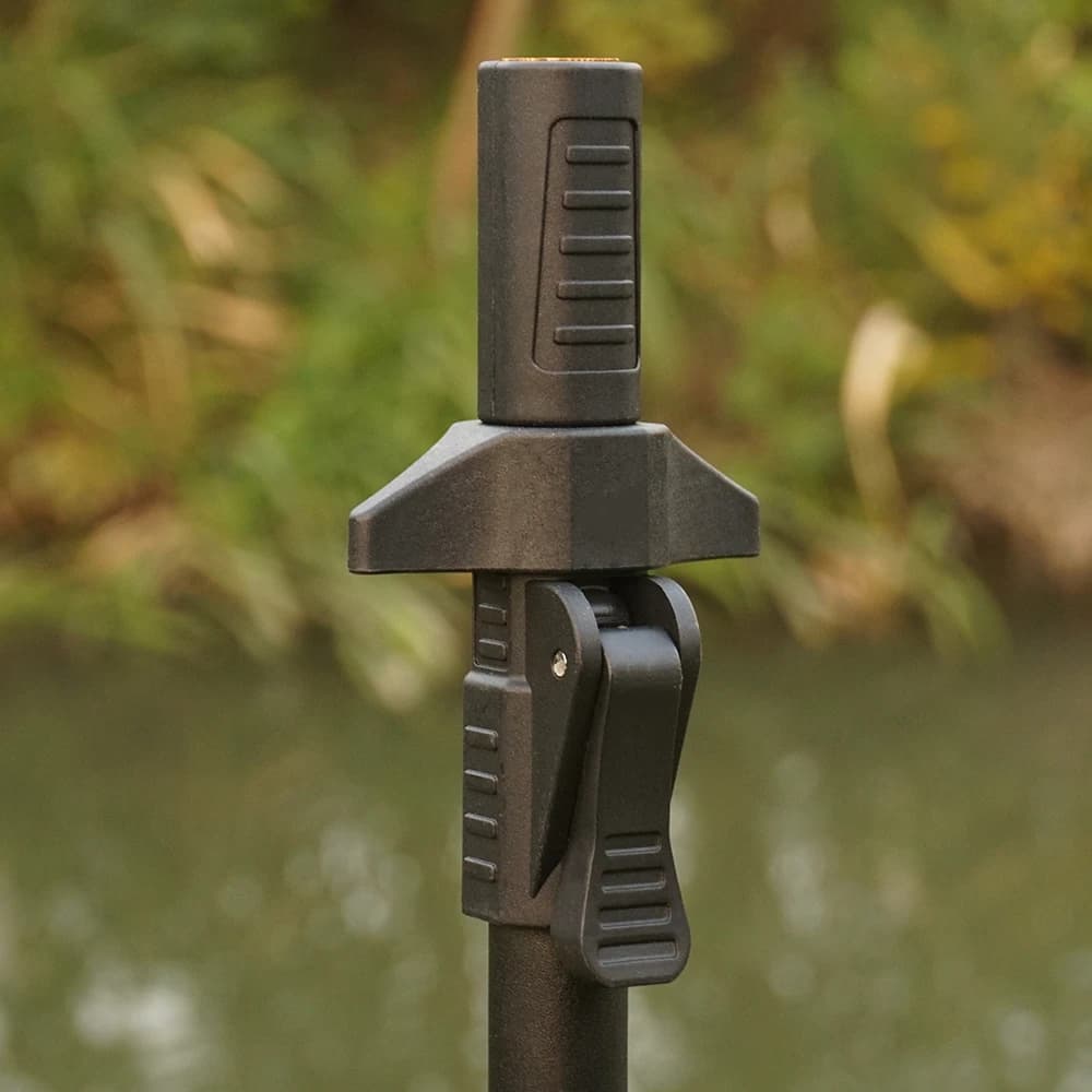 Support de canne télescopique en aluminium Hirisi pour la pêche de la carpe - Bâton de