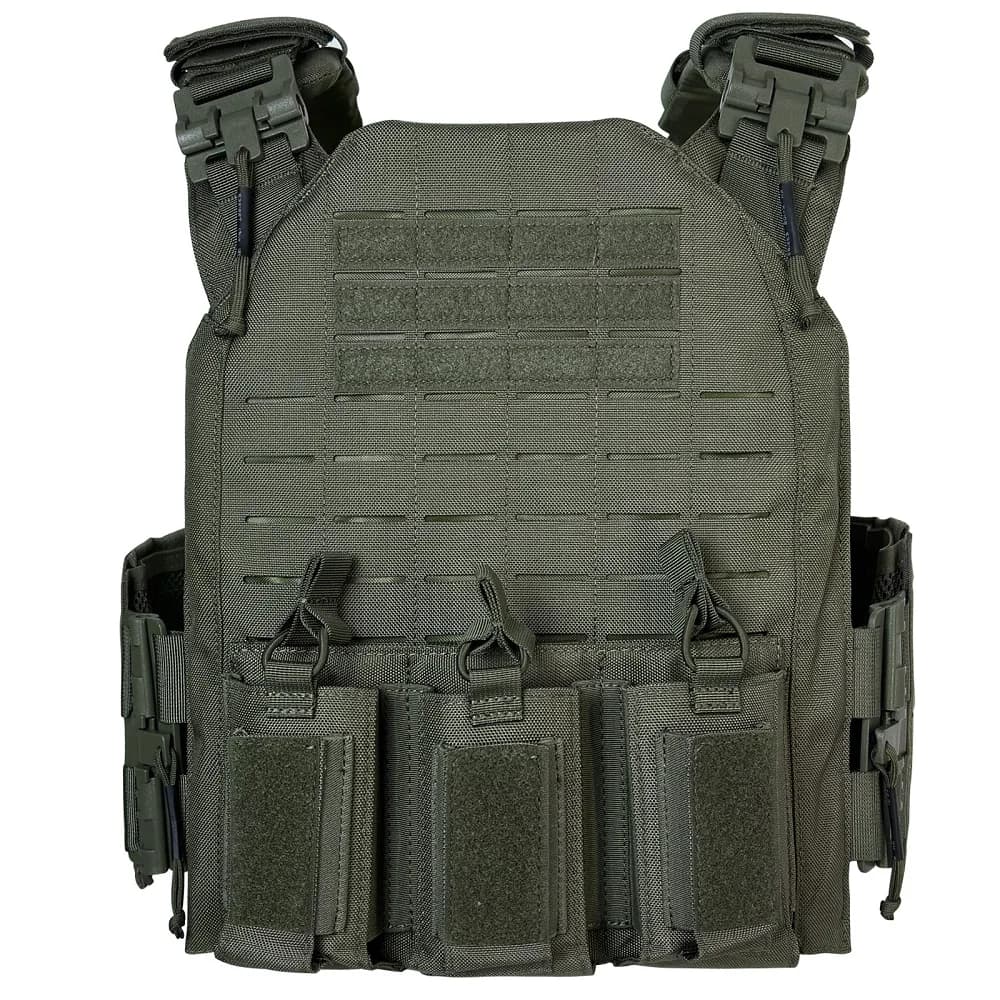 Gilet tactique laser cut 1000D Nylon FS Style Strandhogg à relâche rapide avec poche double triple chargeurs