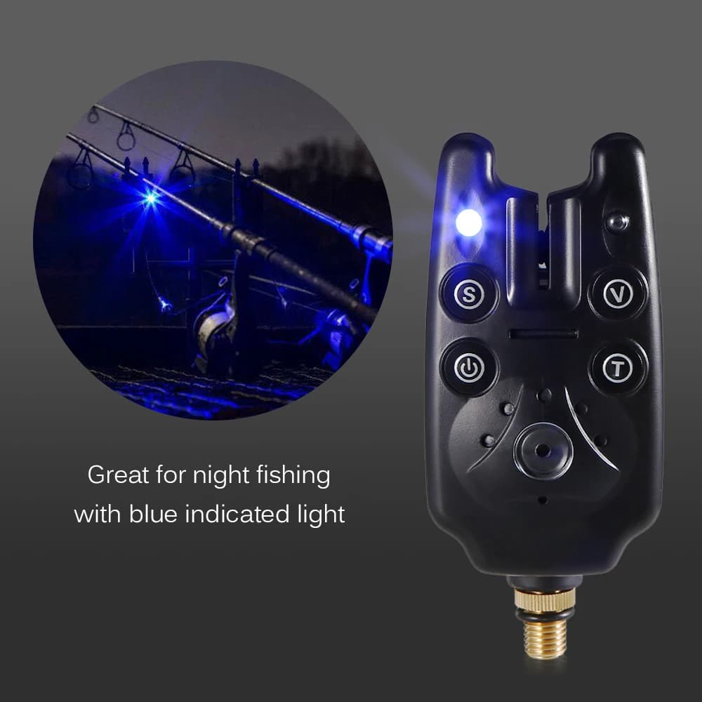 Kit alarme de touche sans fil numérique Lixada avec récepteur LED et sac de rangement