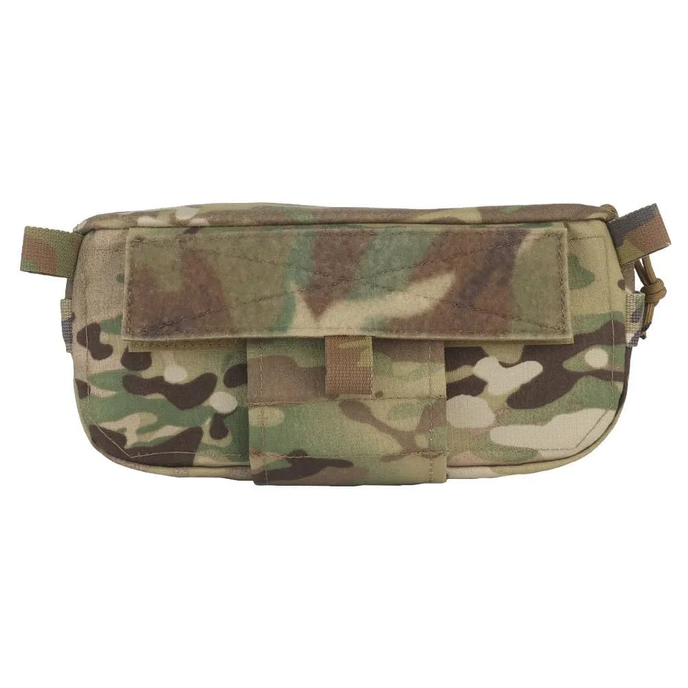 Pochette abdominale tactique compacte - Dangler pack à libération rapide pour airsoft