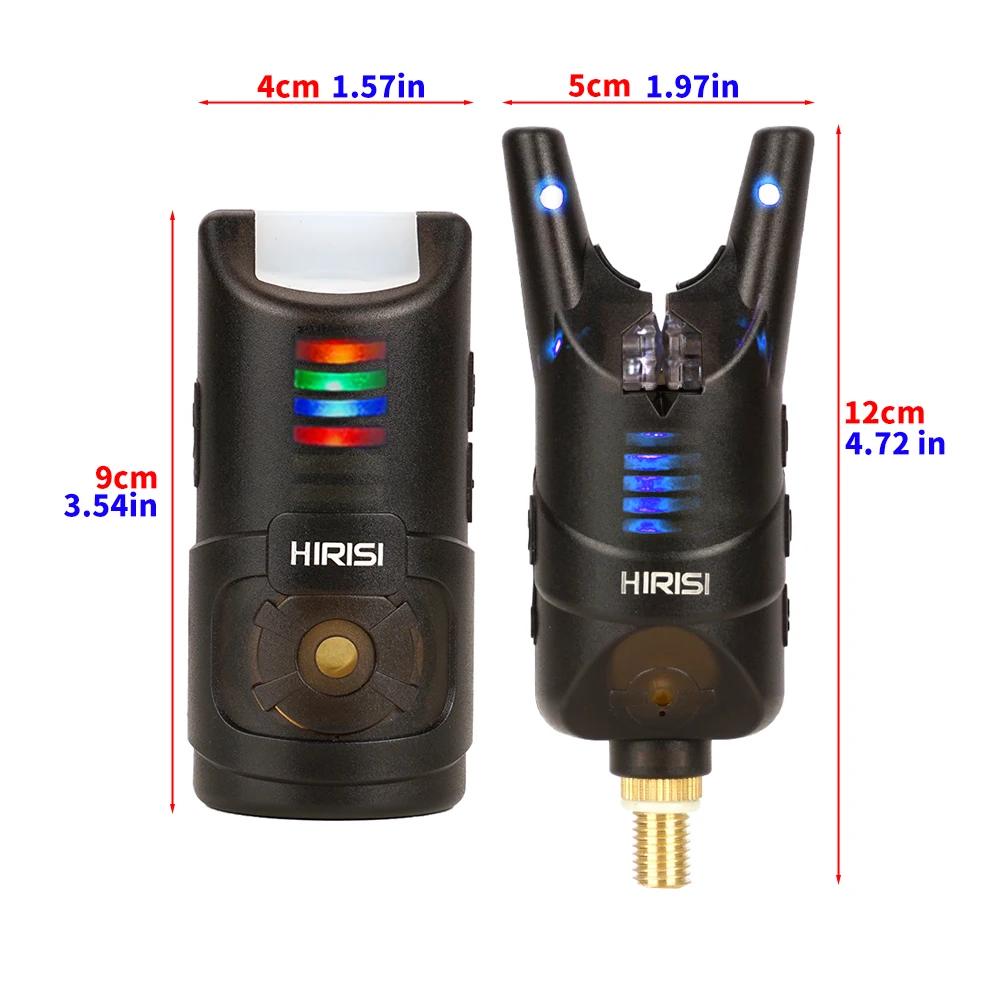Set d'alarme de touche sans fil HRS1 pour pêche à la carpe - Détecteur intelligent sans connexion filaire