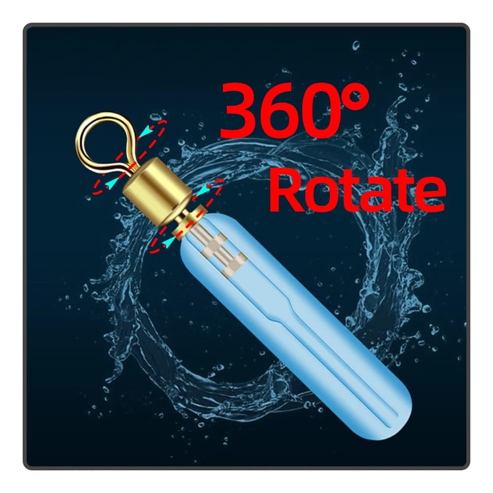 Manchon flotteur silicone anti-rouille avec connecteur laiton - Accessoire pêche glissant haute performance