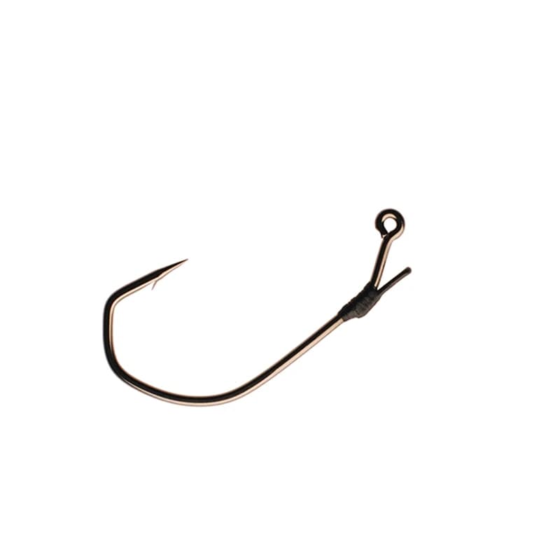 Hameçons offset Cast&Catch Neko Rig 4pcs pour leurres souples pêche carnassiers truite eau douce