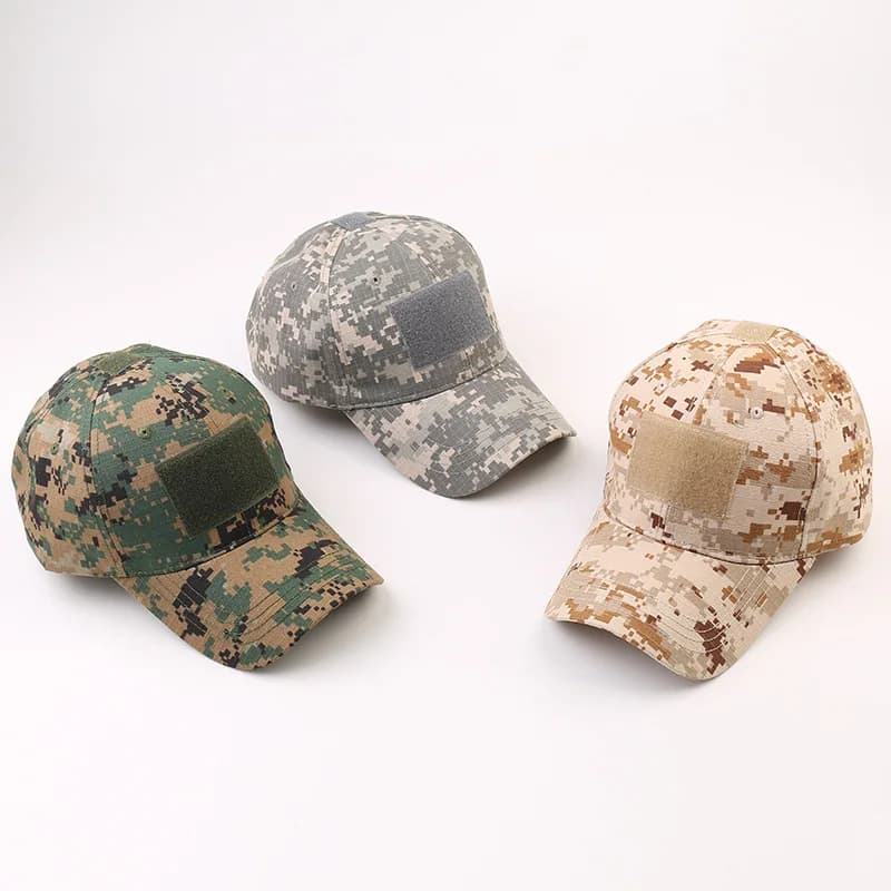 Casquette camouflage tactique paintball - Ajustable pour pêche combat et sports extrêmes