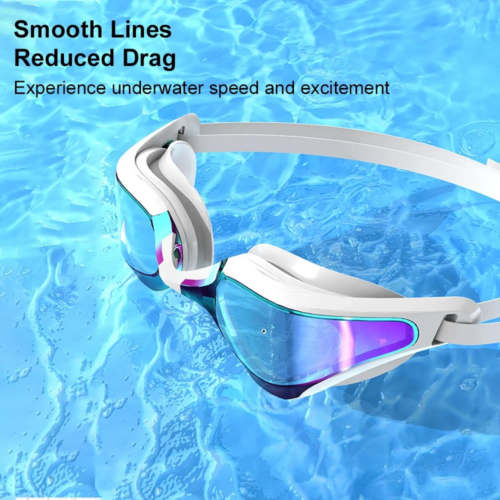 Nouveautés 2024 : lunettes natation adultes professionnelles étanches grand angle anti-UV