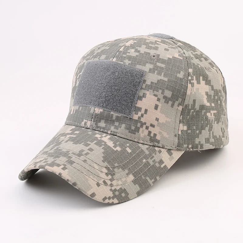 Casquette camouflage tactique paintball - Ajustable pour pêche combat et sports extrêmes
