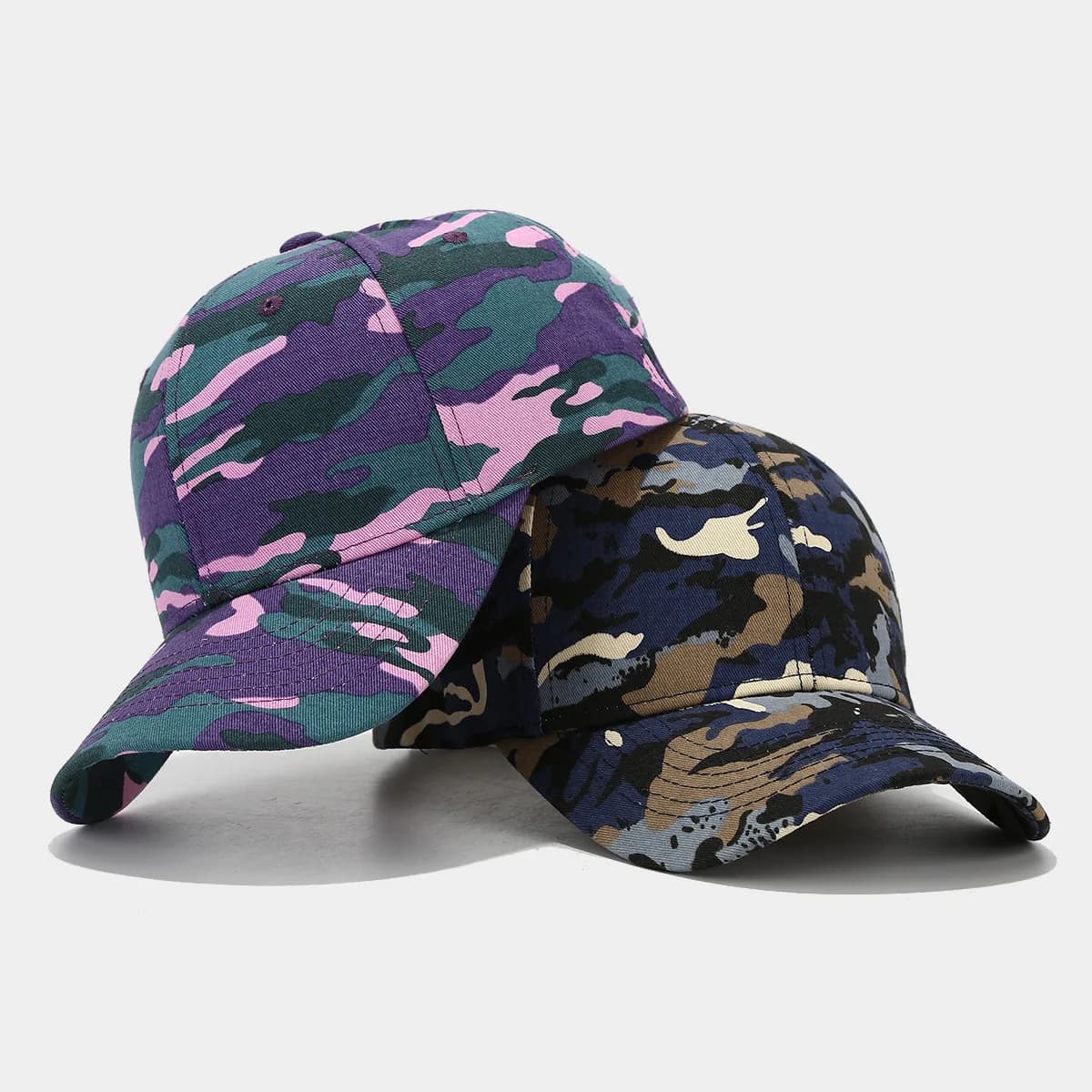 Casquette camouflage 19 couleurs pêche - Chapeau ajustable homme femme pour pêche outdoor