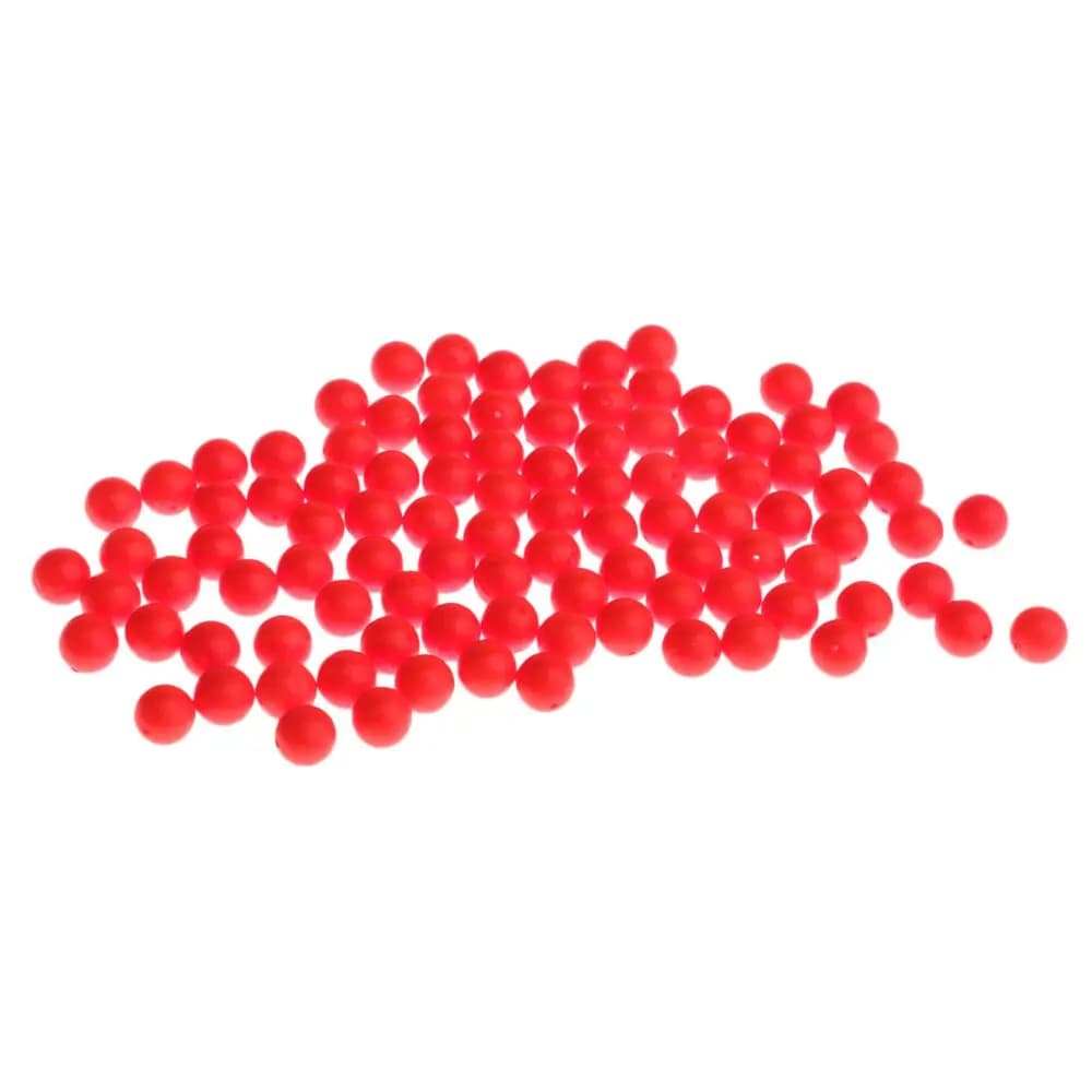 50 billes flottantes fluorescentes pour la pêche, indicateurs de touche en mousse, accessoires de pêche en