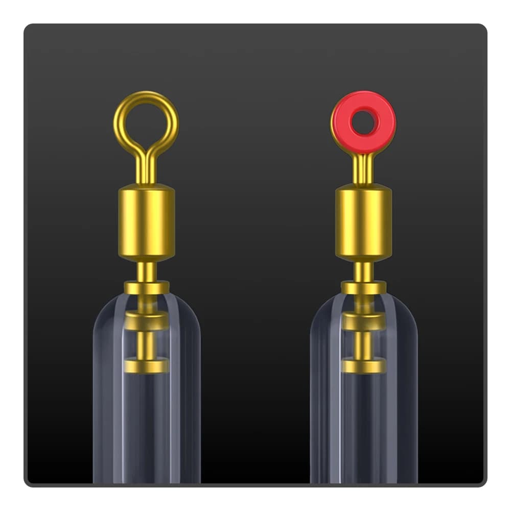 Manchon flotteur silicone anti-rouille avec connecteur laiton - Accessoire pêche glissant haute performance